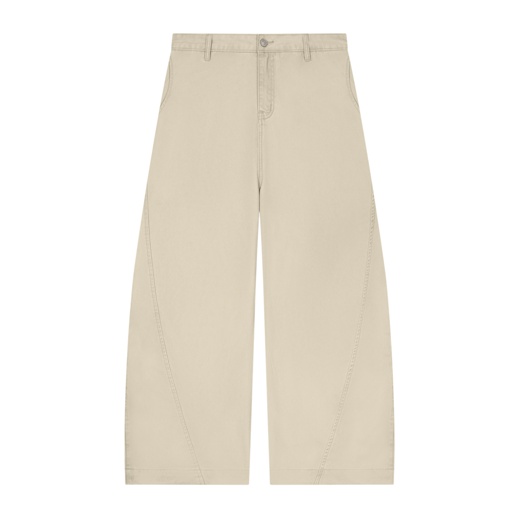 Barrel Leg Chino Beige