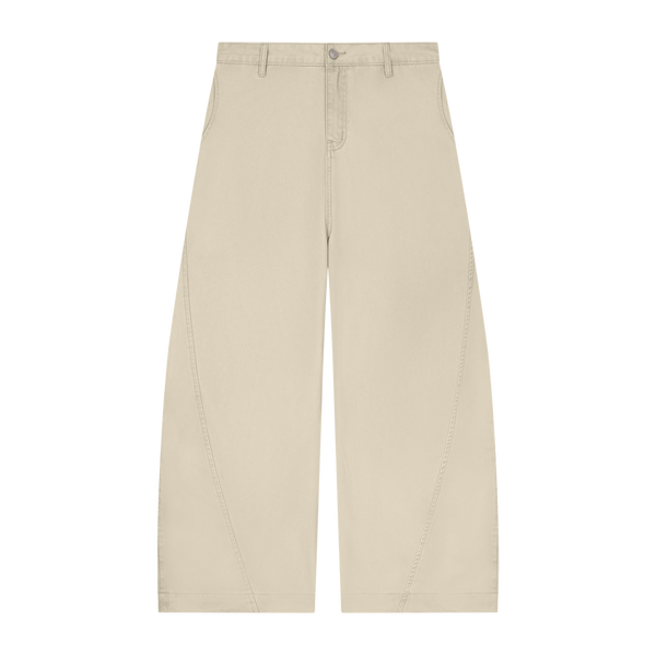 Barrel Leg Chino Beige
