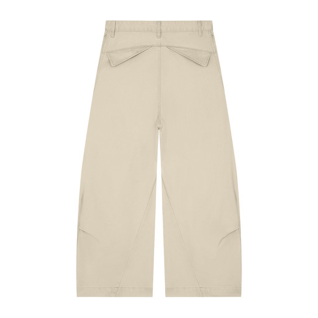 Barrel Leg Chino Beige
