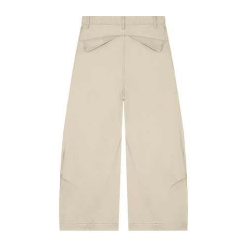 Barrel Leg Chino Beige