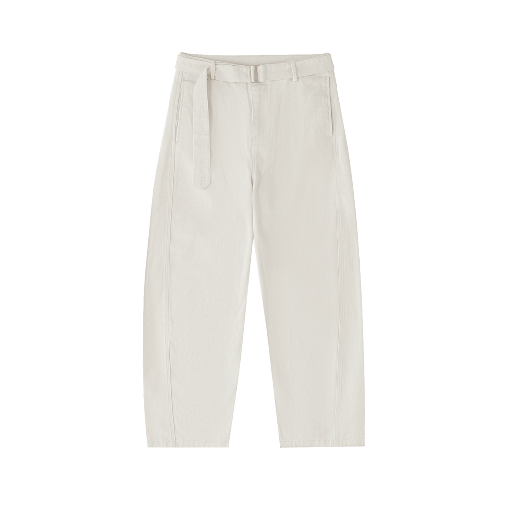 Barrel-leg Chino Beige