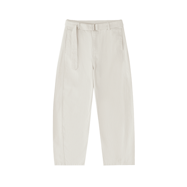 Barrel-leg Chino Beige