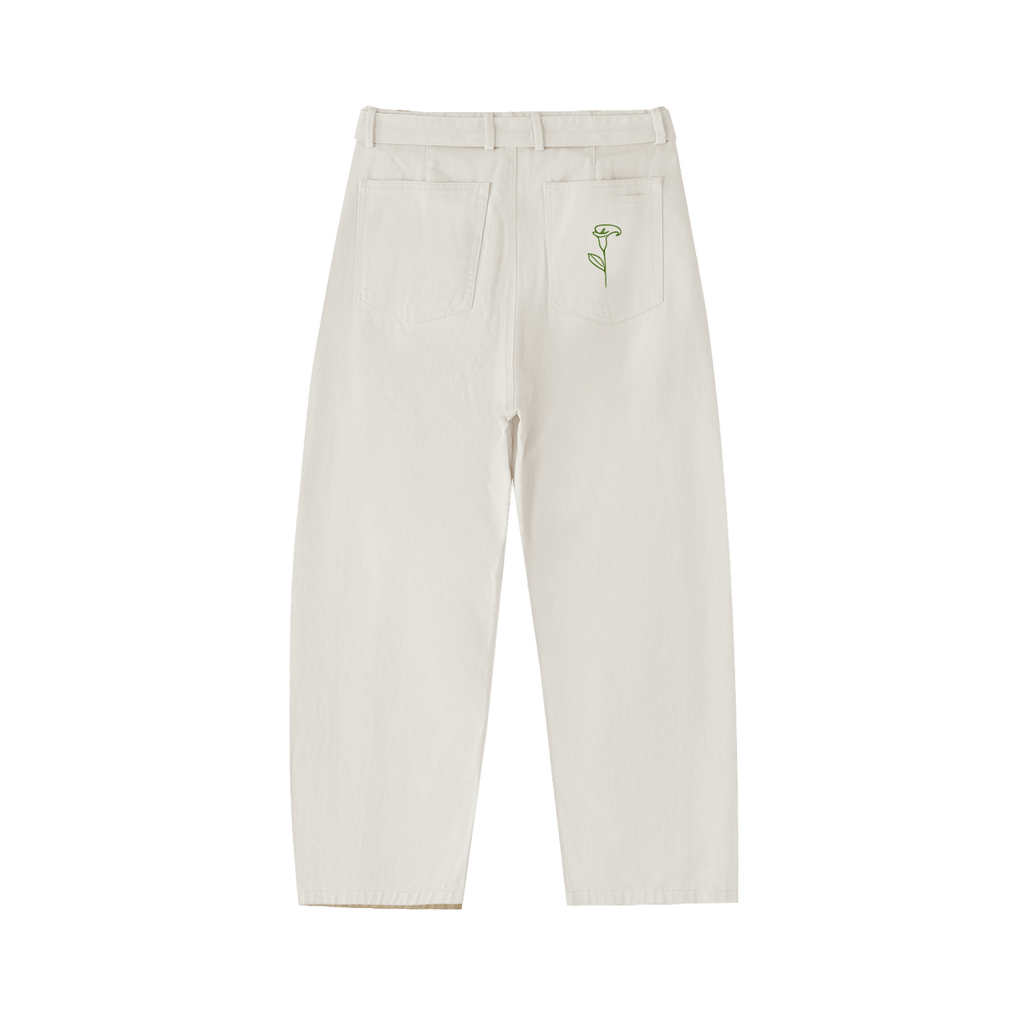Barrel-leg Chino Beige