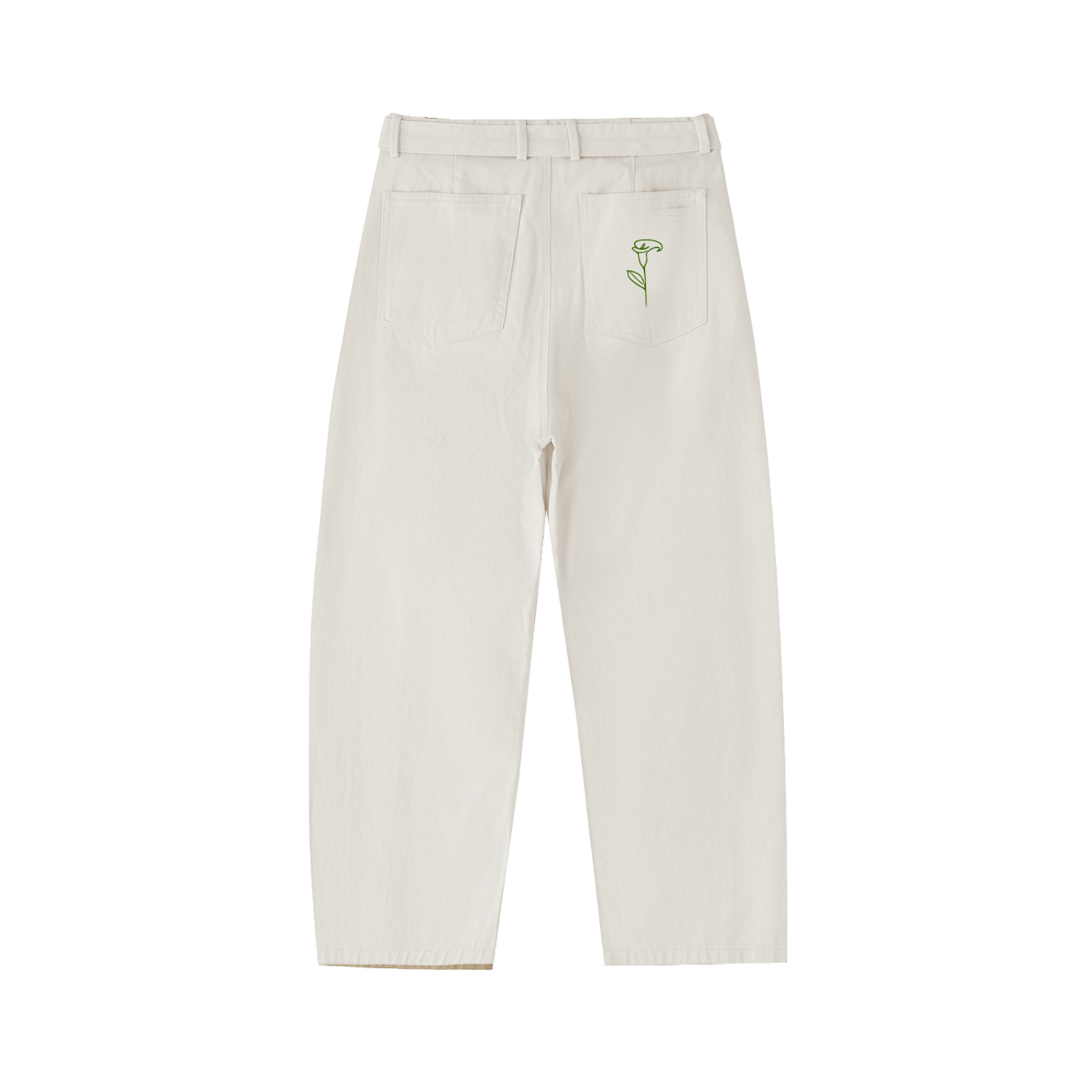 Barrel-leg Chino Beige