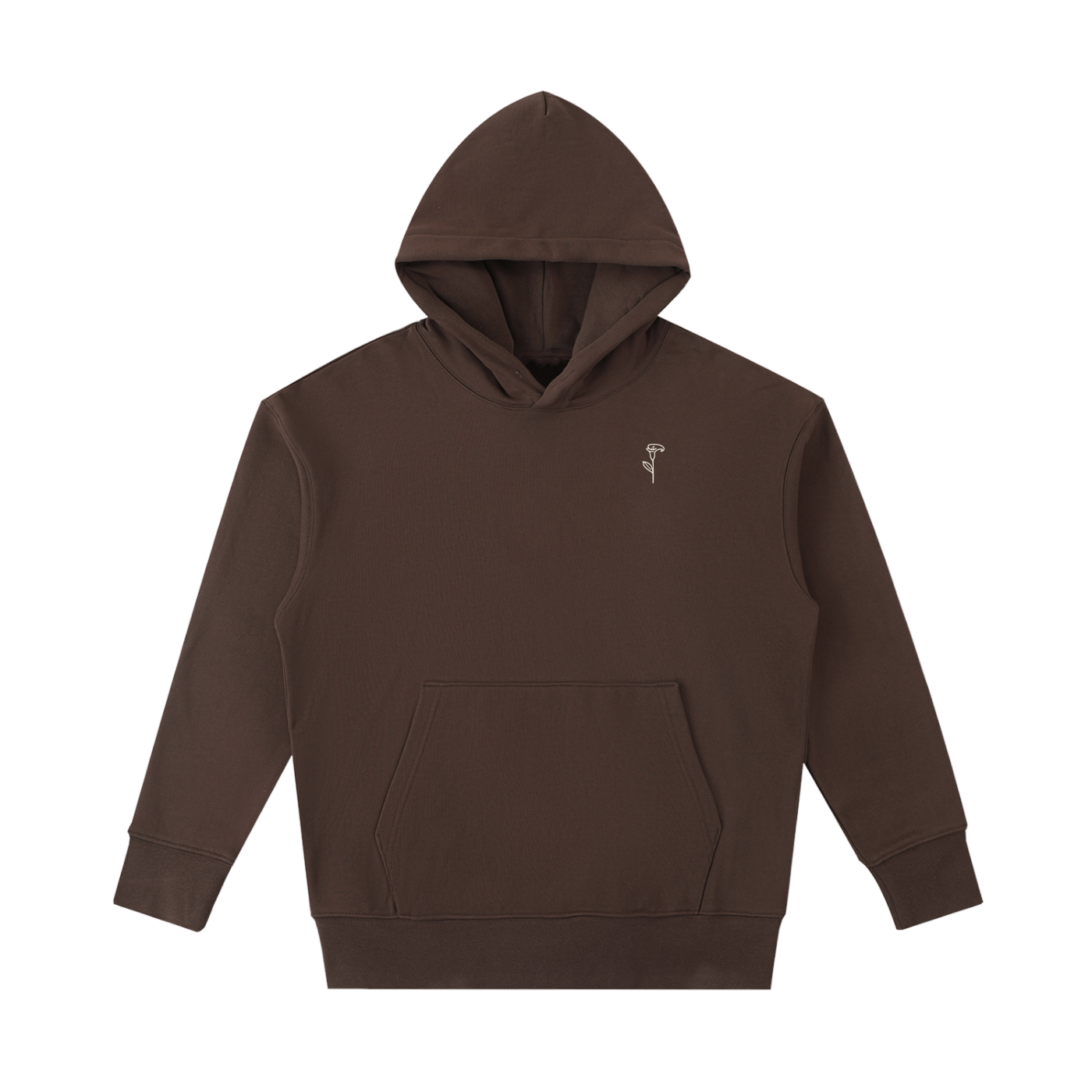 Uniform Heavyweight Cotton Hoodie Coffee