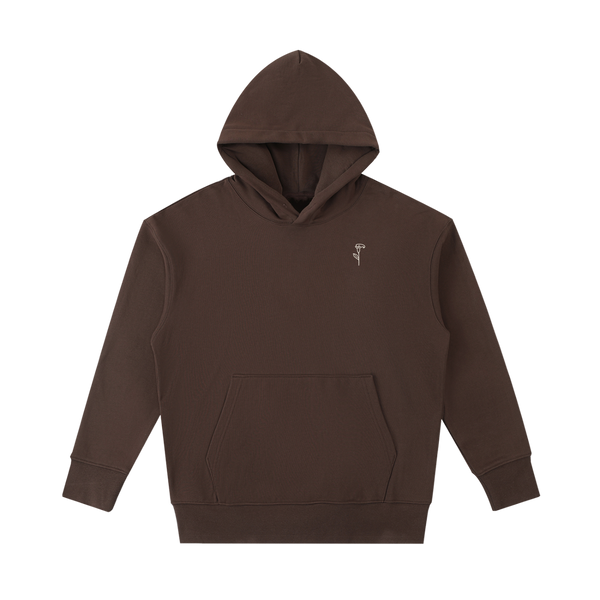 Uniform Heavyweight Cotton Hoodie Coffee