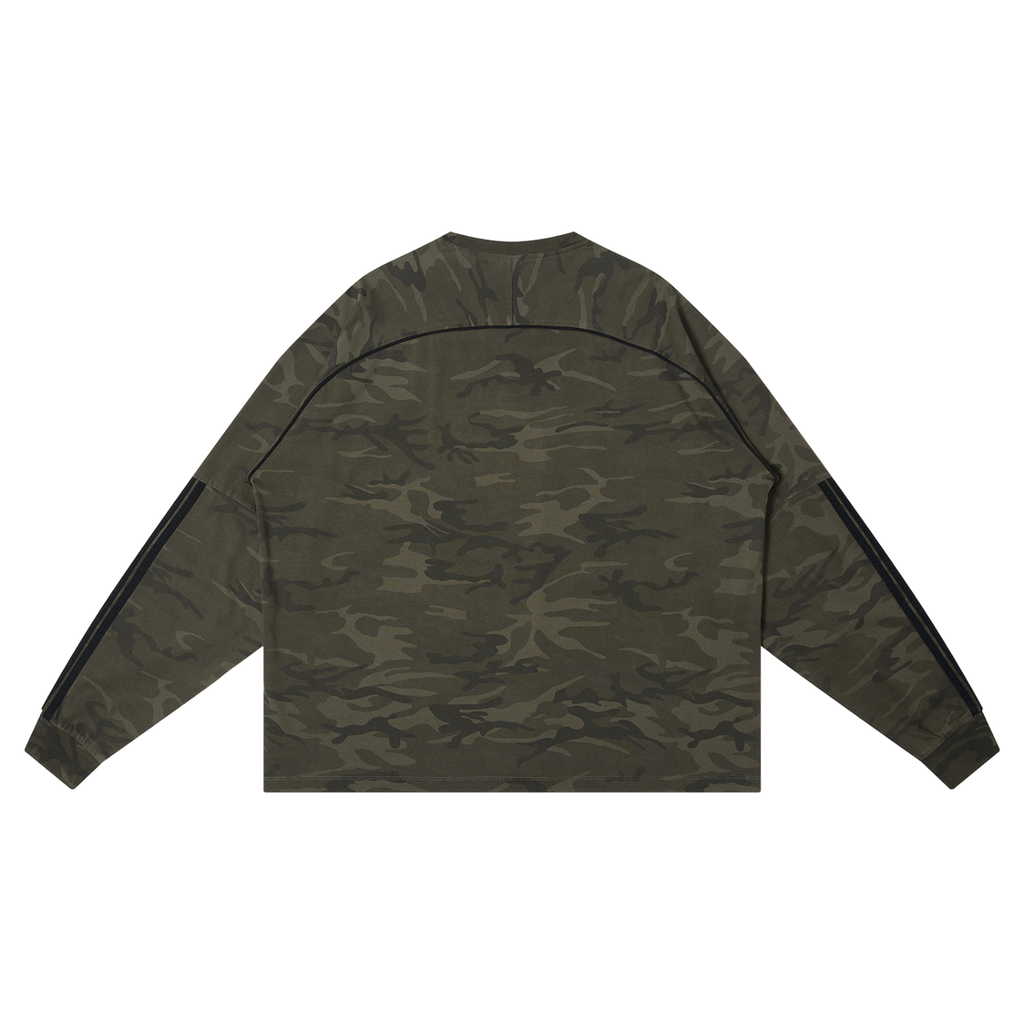 Camo Calla Lily Long Sleeve T-Shirt