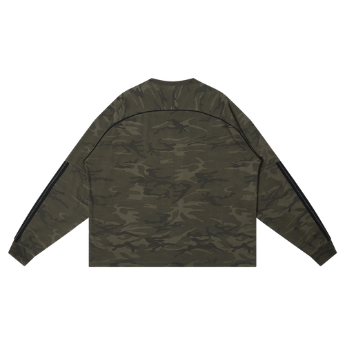 Camo Calla Lily Long Sleeve T-Shirt