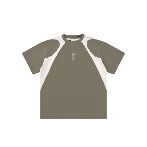 Paneled Heavy T-Shirt