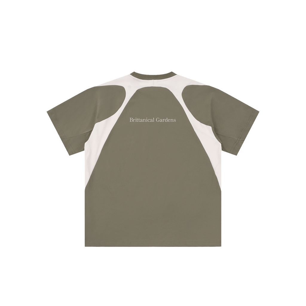 Paneled Heavy T-Shirt