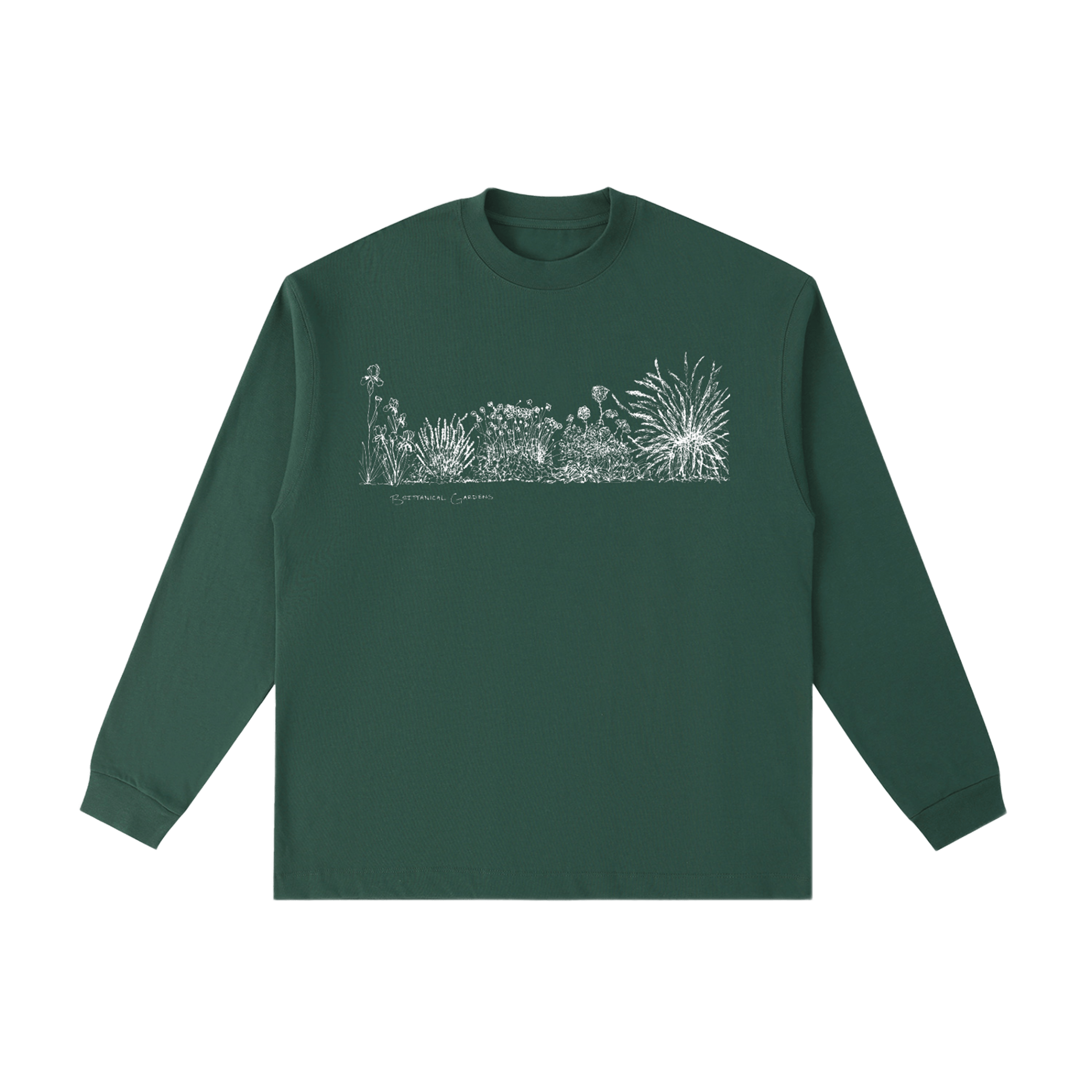 Garden Scene Long Sleeve Tee