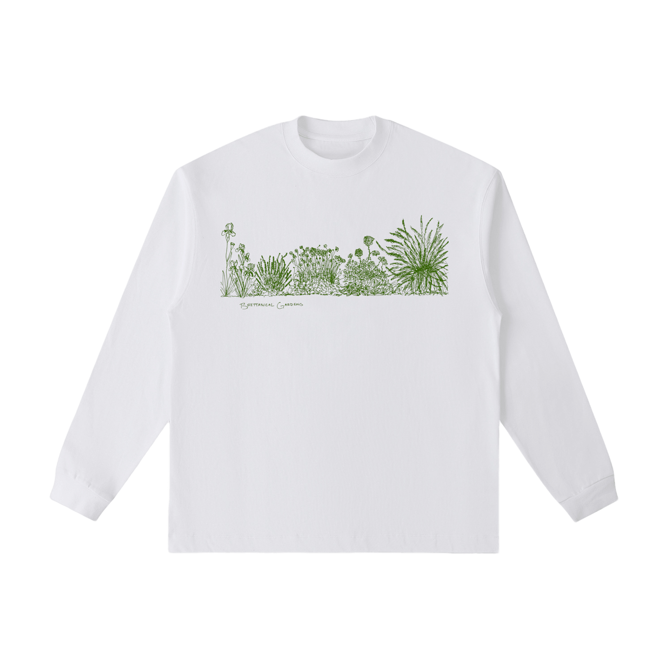 Garden Scene Long Sleeve Tee