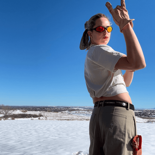 Barrel-leg Chino Dark Grass Green