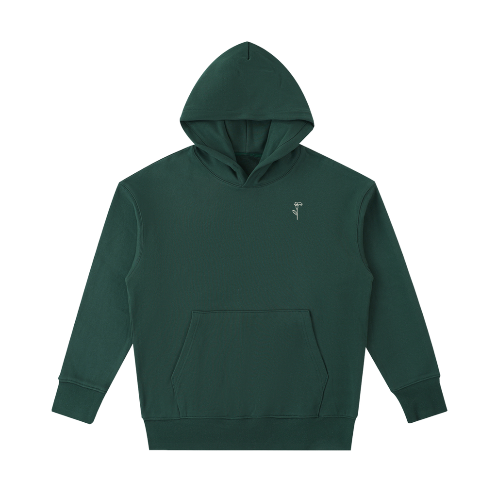 Uniform Heavyweight Cotton Hoodie Retro Green