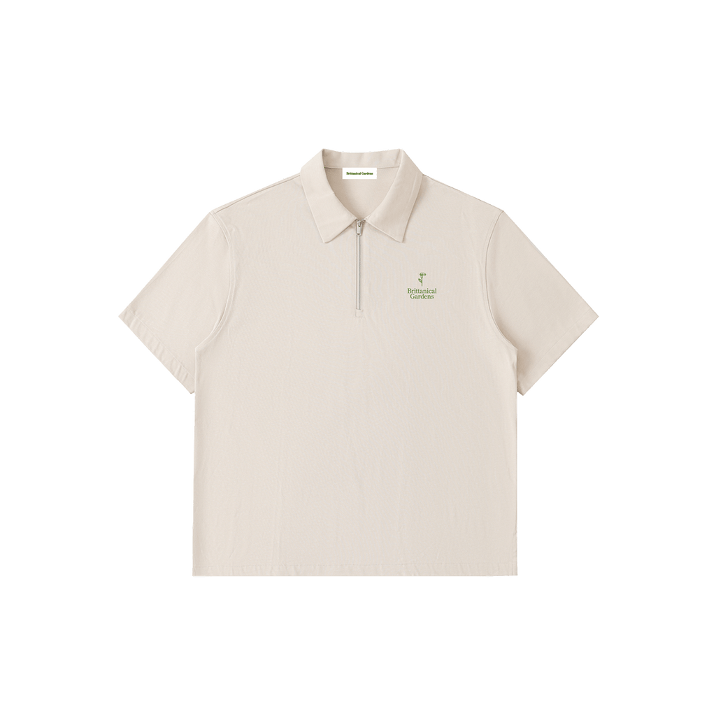 Half-Zip Uniform Polo