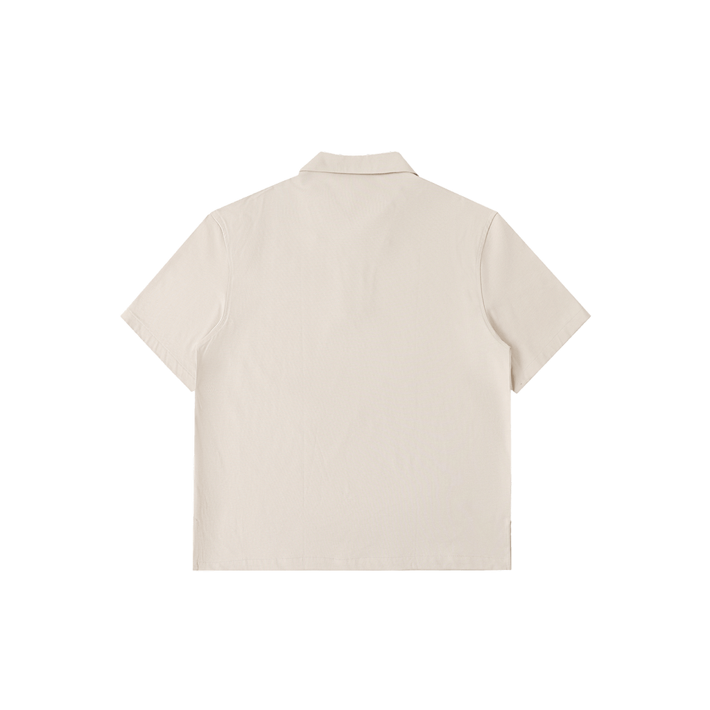 Half-Zip Uniform Polo