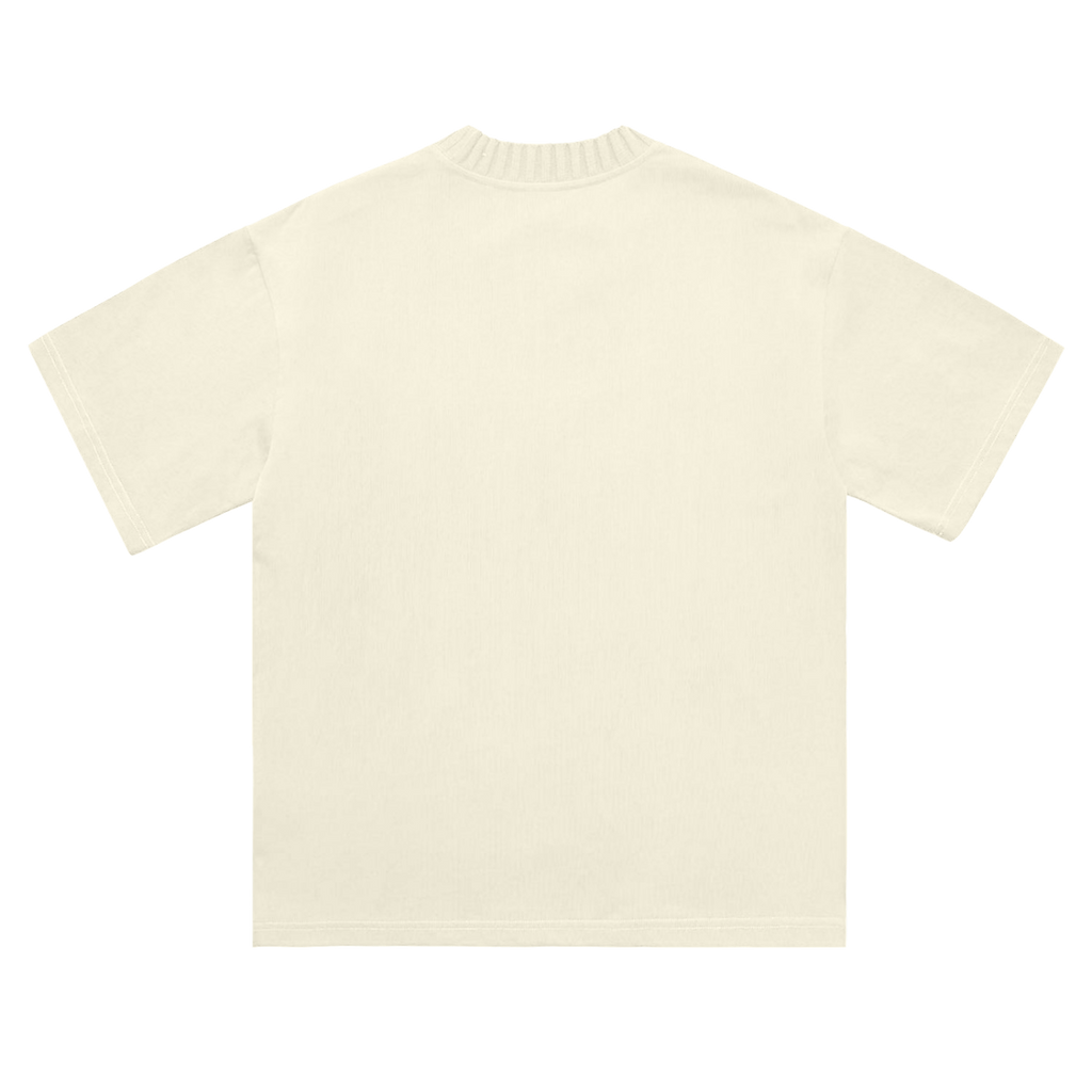 Heavyweight Round Neck Knitted T-Shirt