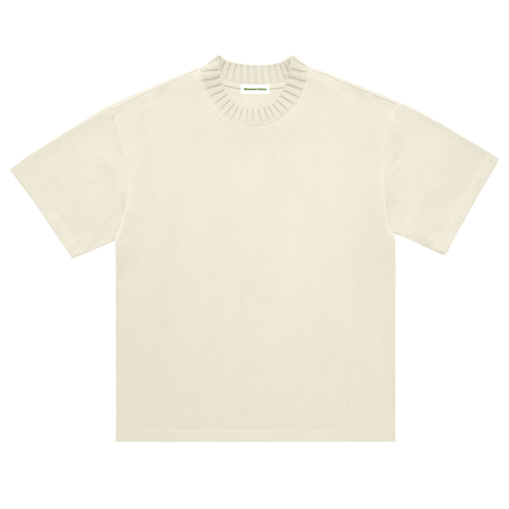 Heavyweight Round Neck Knitted T-Shirt