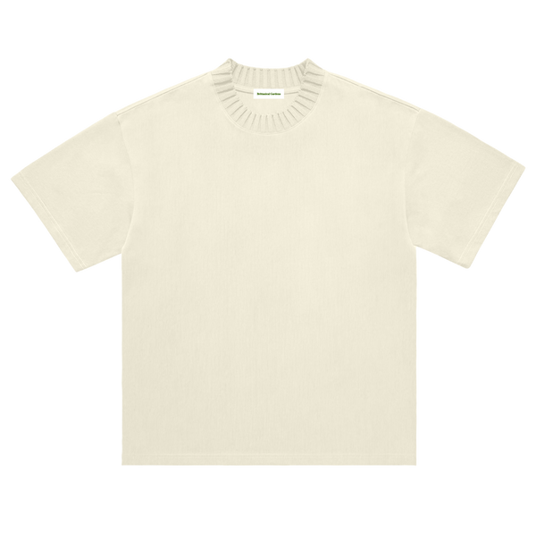 Heavyweight Round Neck Knitted T-Shirt