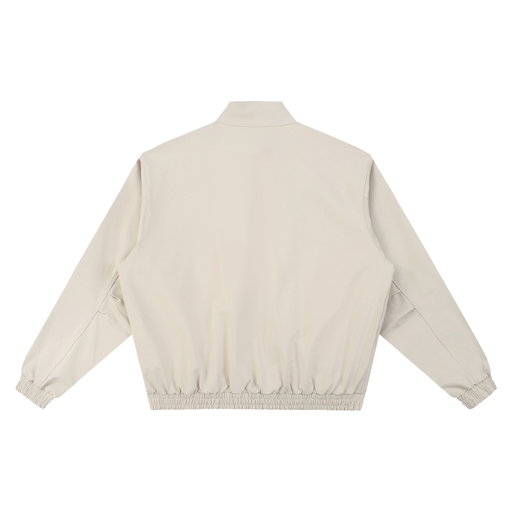 Button Collar Bomber Jacket