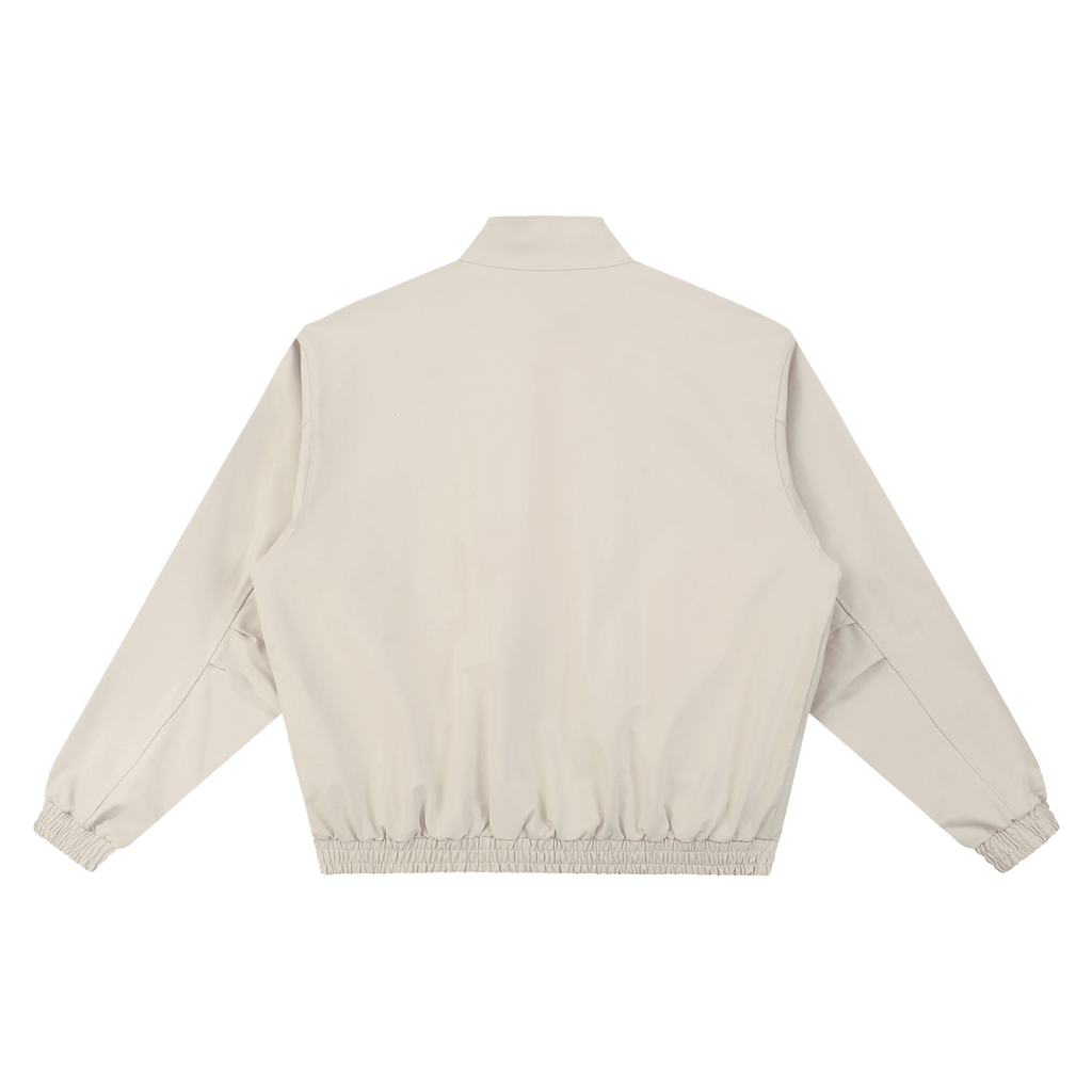 Button Collar Bomber Jacket