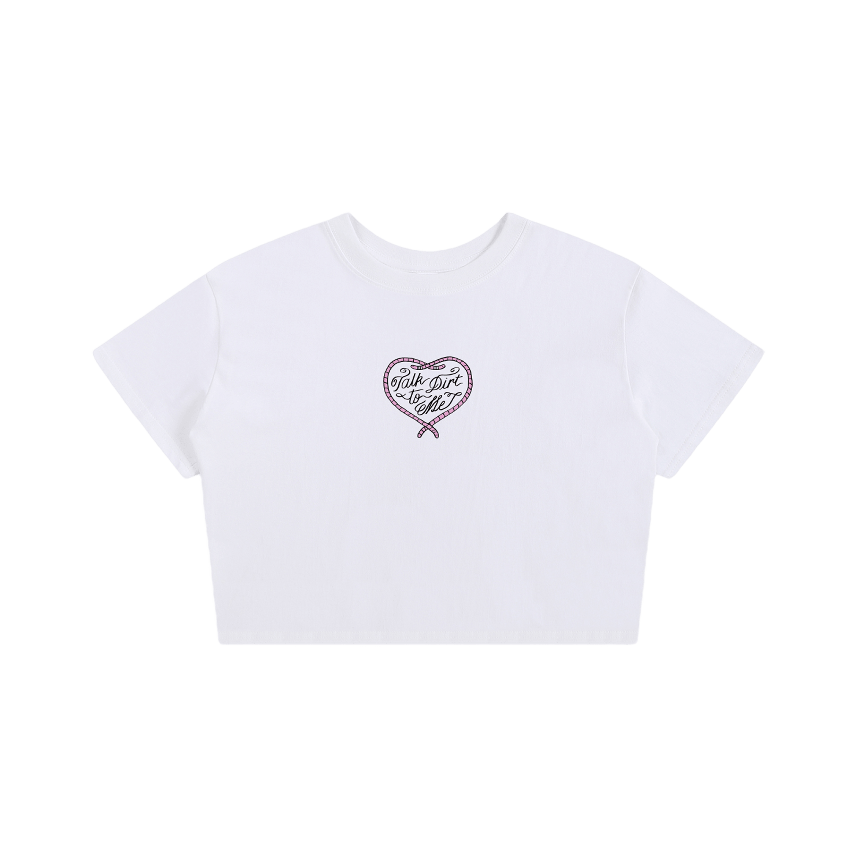 Talk Dirt to Me Cropped Tee