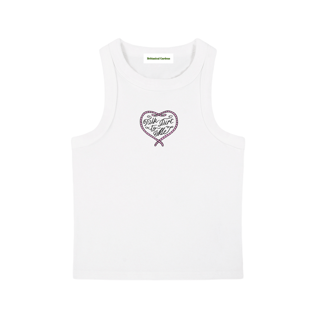 Talk Dirt to Me Washed Tank Top