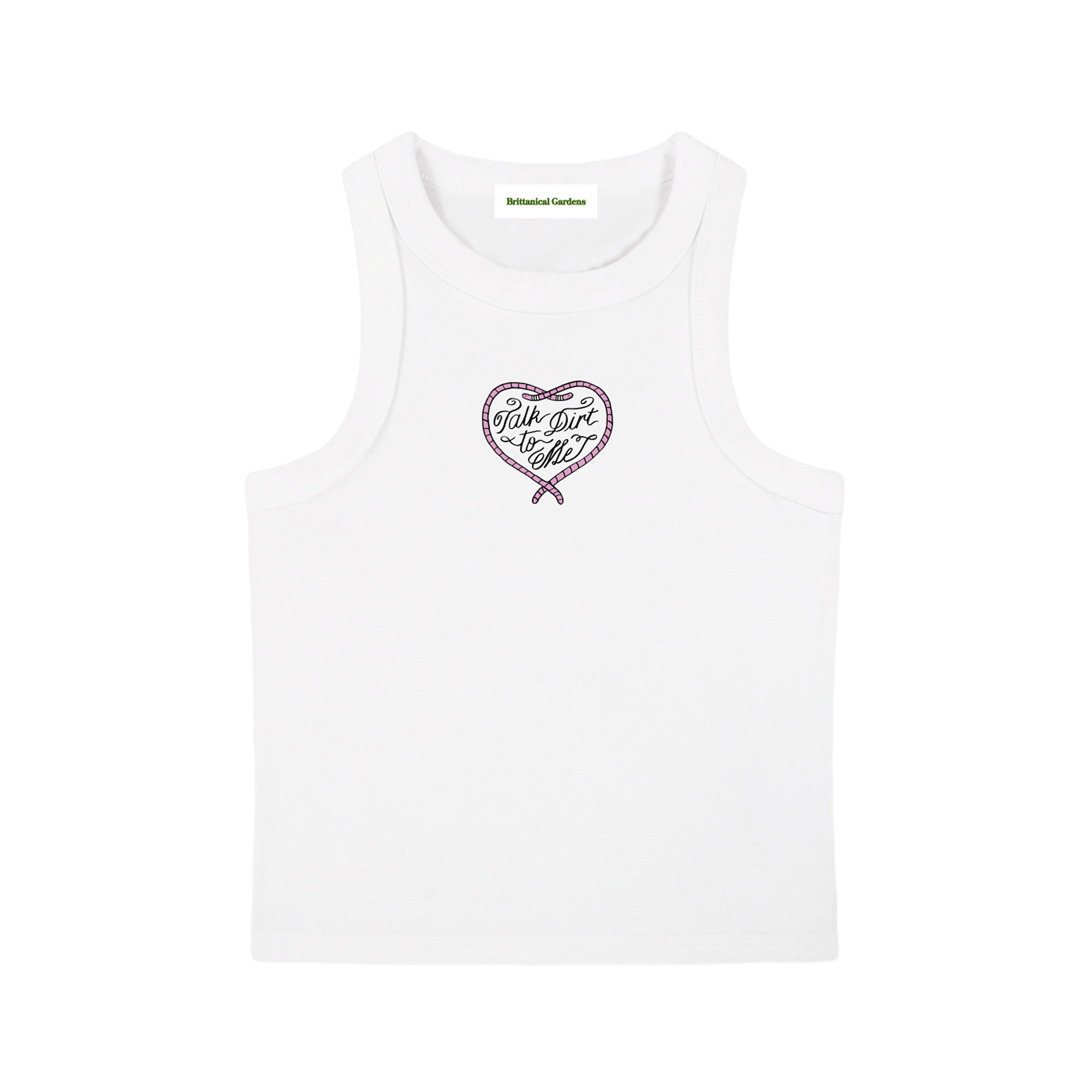 Talk Dirt to Me Washed Tank Top