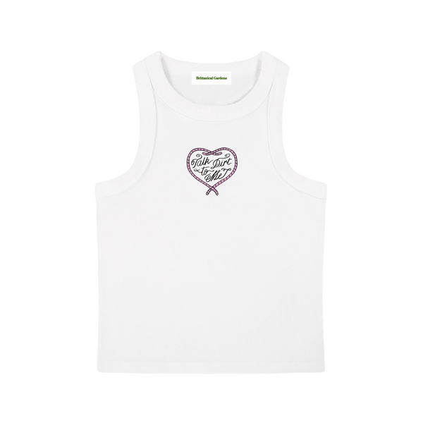 Talk Dirt to Me Washed Tank Top