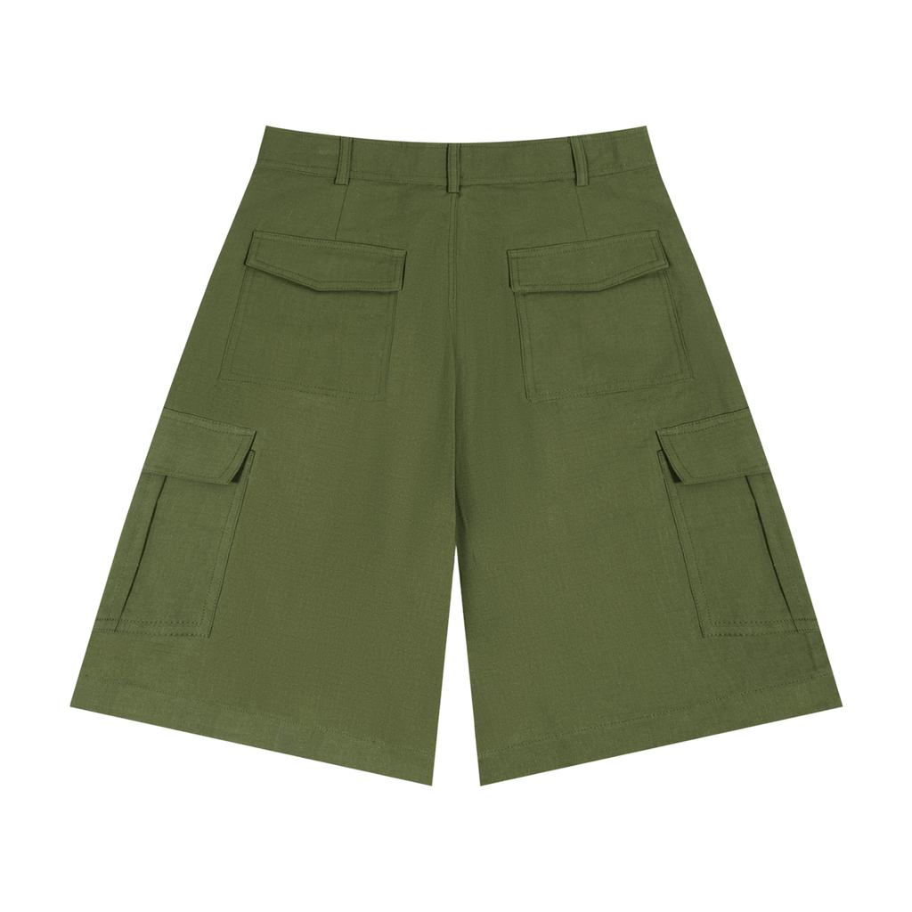 Woven Cargo Short Forest Green