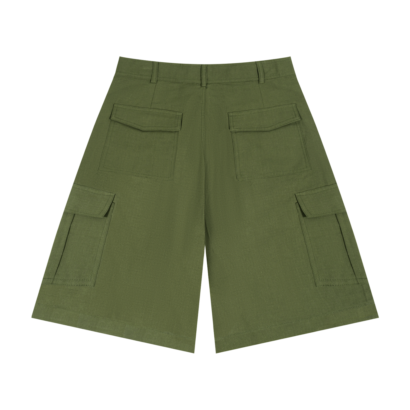 Woven Cargo Short Forest Green