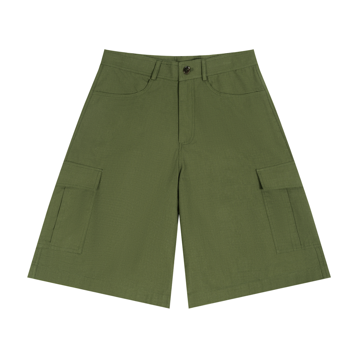 Woven Cargo Short Forest Green