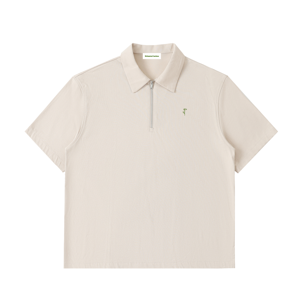 Half-Zip Uniform Polo